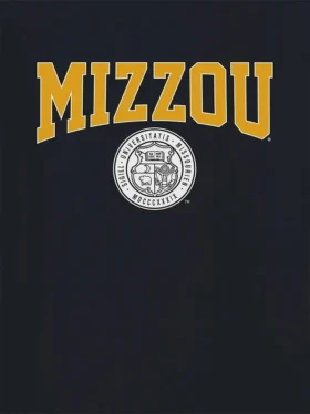 Camiseta con el logotipo del sello universitario de la Universidad de Missouri