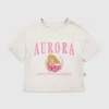 Camiseta con estampado «Aurora Collegiate» para niños pequeños