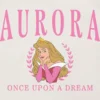 Camiseta con estampado «Aurora Collegiate» para niños pequeños