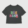 Camiseta con estampado «Big Sis» de Peppa Pig para niños pequeños