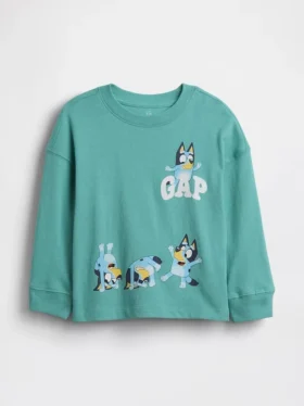 Camiseta con estampado «Bluey» para bebés y niños