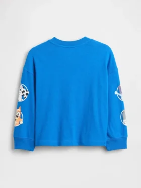 Camiseta con estampado «Bluey» para bebés y niños
