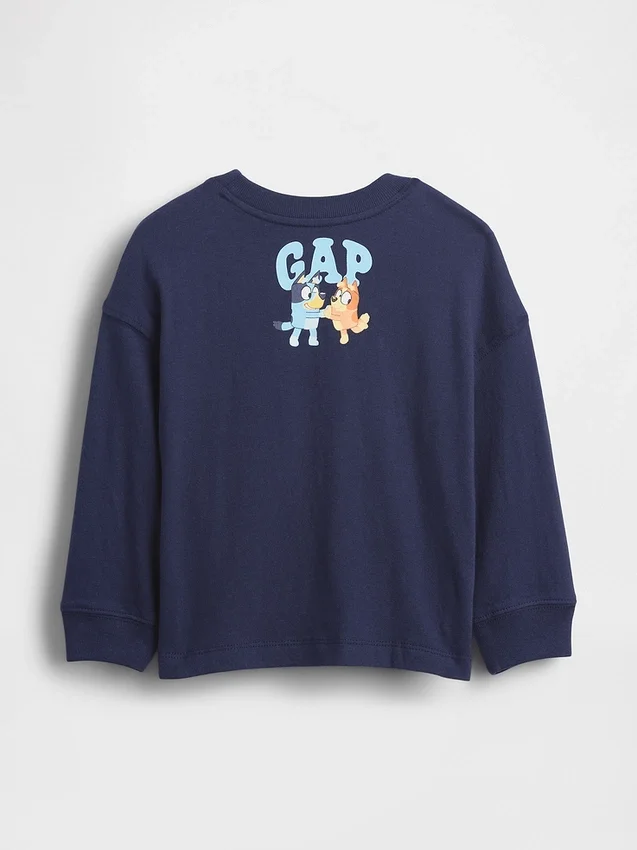 Camiseta con estampado «Bluey» para bebés y niños