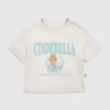 Camiseta con estampado «Cinderella Collegiate» para niños pequeños