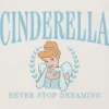 Camiseta con estampado «Cinderella Collegiate» para niños pequeños