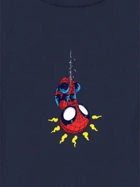 Camiseta con estampado clásico retro de Spider-Man para niños pequeños