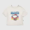 Camiseta con estampado de baloncesto de Hello Kitty para niños pequeños