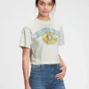 Camiseta con estampado de banda para adolescentes