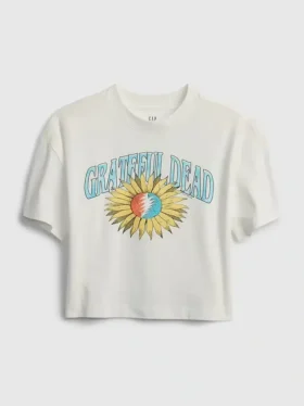 Camiseta con estampado de banda para adolescentes