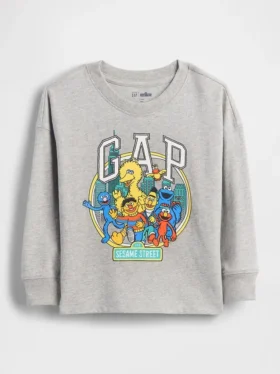 Camiseta con estampado de Barrio Sésamo para bebés y niños pequeños