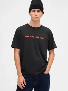 Camiseta con estampado de Billie Eilish