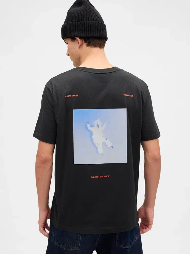 Camiseta con estampado de Billie Eilish