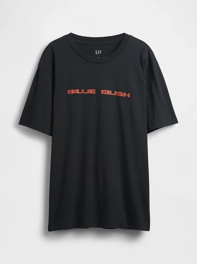 Camiseta con estampado de Billie Eilish