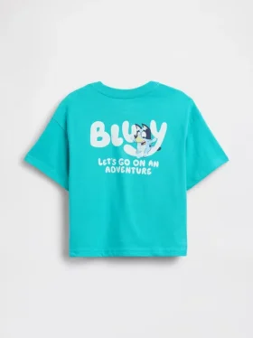 Camiseta con estampado de Bluey para bebés y niños