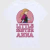 Camiseta con estampado de «Frozen: La hermana pequeña de Anna» de pantalones cortos para niños pequeños