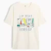 Camiseta con estampado de Gap Sport, de tejido grueso