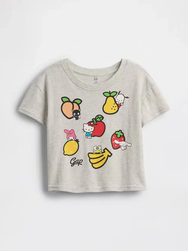 Camiseta con estampado de Hello Kitty para bebés y niños pequeños