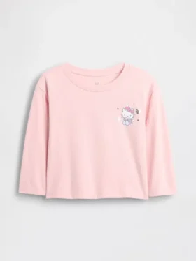 Camiseta con estampado de Hello Kitty para bebés y niños pequeños