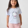 Camiseta con estampado de Hello Kitty para niños pequeños