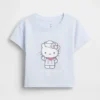 Camiseta con estampado de Hello Kitty para niños pequeños