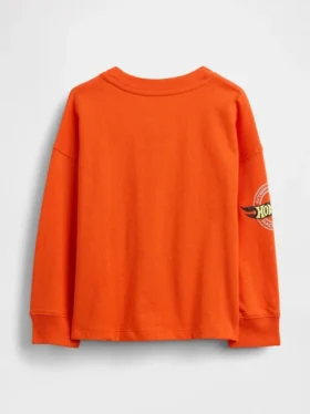 Camiseta con estampado de Hot Wheels para bebés y niños