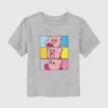 Camiseta con estampado de Kirby de Nintendo para niños pequeños