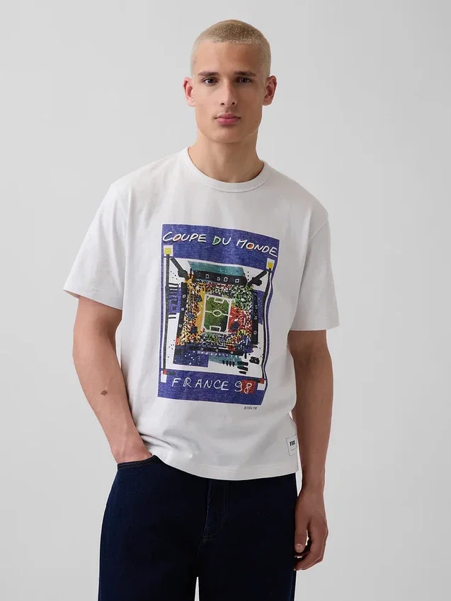 Camiseta con estampado de la Copa Mundial de la FIFA™ de corte holgado