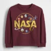 Camiseta con estampado de la NASA para bebés y niños