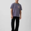 Camiseta con estampado «De La Soul» de corte holgado