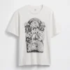 Camiseta con estampado de Led Zeppelin de corte holgado