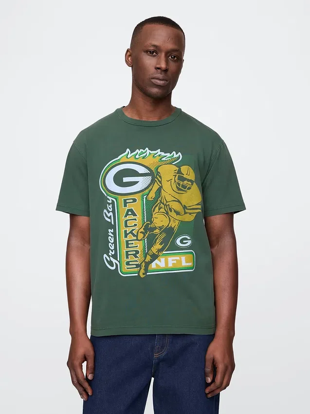 Camiseta con estampado de los Green Bay Packers de la NFL para adulto
