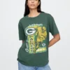 Camiseta con estampado de los Green Bay Packers de la NFL para adulto