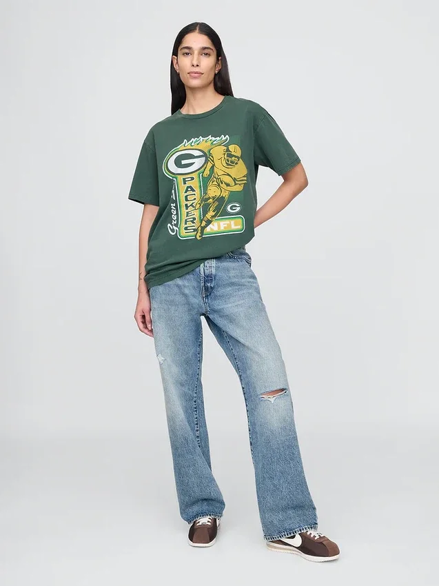Camiseta con estampado de los Green Bay Packers de la NFL para adulto