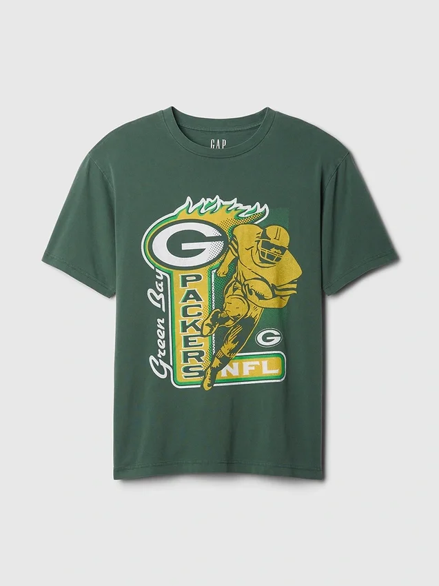 Camiseta con estampado de los Green Bay Packers de la NFL para adulto