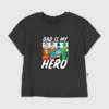 Camiseta con estampado de los héroes de la Liga de la Justicia de DC Comics para niños pequeños