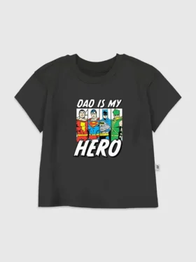 Camiseta con estampado de los héroes de la Liga de la Justicia de DC Comics para niños pequeños
