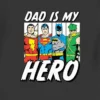 Camiseta con estampado de los héroes de la Liga de la Justicia de DC Comics para niños pequeños