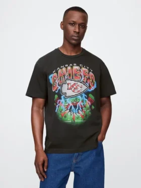 Camiseta con estampado de los Kansas City Chiefs de la NFL para adulto