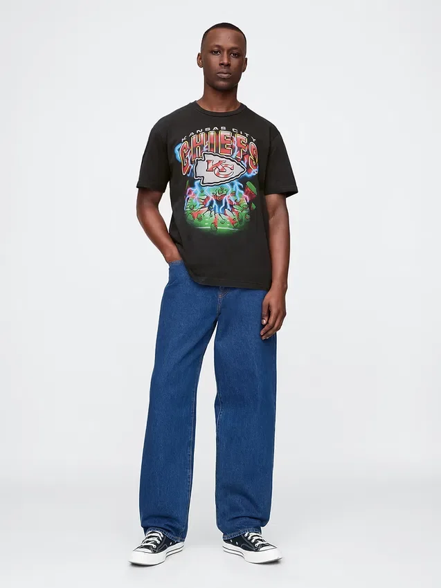 Camiseta con estampado de los Kansas City Chiefs de la NFL para adulto