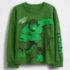 Camiseta con estampado de Marvel para bebés y niños