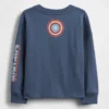 Camiseta con estampado de Marvel para bebés y niños