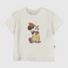 Camiseta con estampado de Mickey Mouse vaquero para niños pequeños