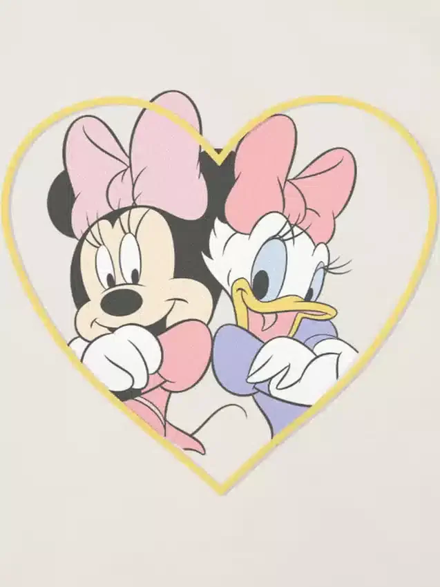 Camiseta con estampado de Minnie y Daisy, mejores amigas, para niños pequeños