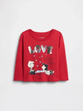 Camiseta con estampado de Peanuts para bebés y niños pequeños
