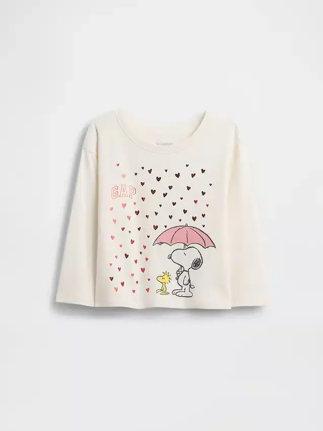 Camiseta con estampado de Peanuts para bebés y niños pequeños