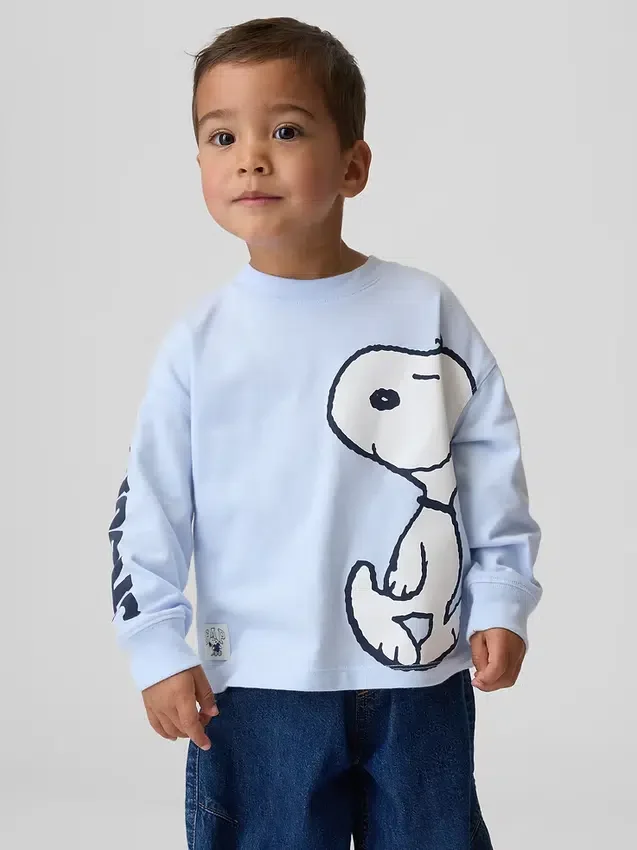 Camiseta con estampado de Peanuts para bebés y niños pequeños