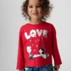 Camiseta con estampado de Peanuts para bebés y niños pequeños