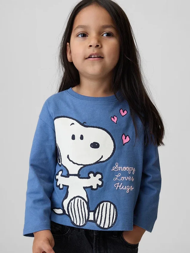 Camiseta con estampado de Peanuts para bebés y niños pequeños