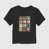 Camiseta con estampado de personajes de Nintendo en caja para niños pequeños