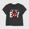 Camiseta con estampado de Spider-Man para niños pequeños («Birthday Boy»)